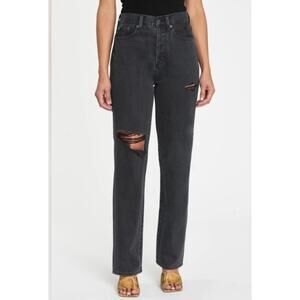Pistola Denim | Cassie Night Shade Distressed Button Fly | Size 28 NEW